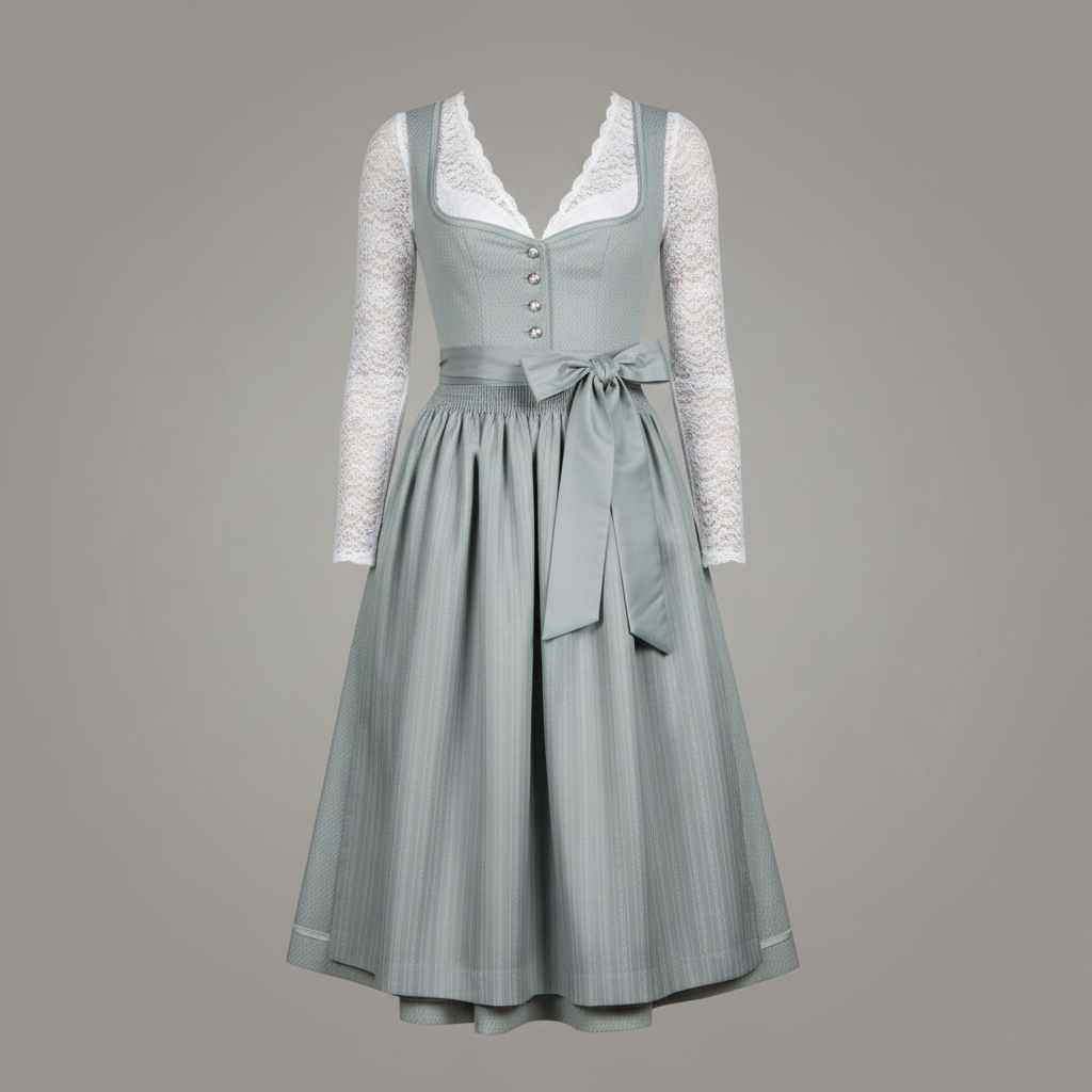 Elegant Dirndl | Kostymekjole for Kvinner til Oktoberfest