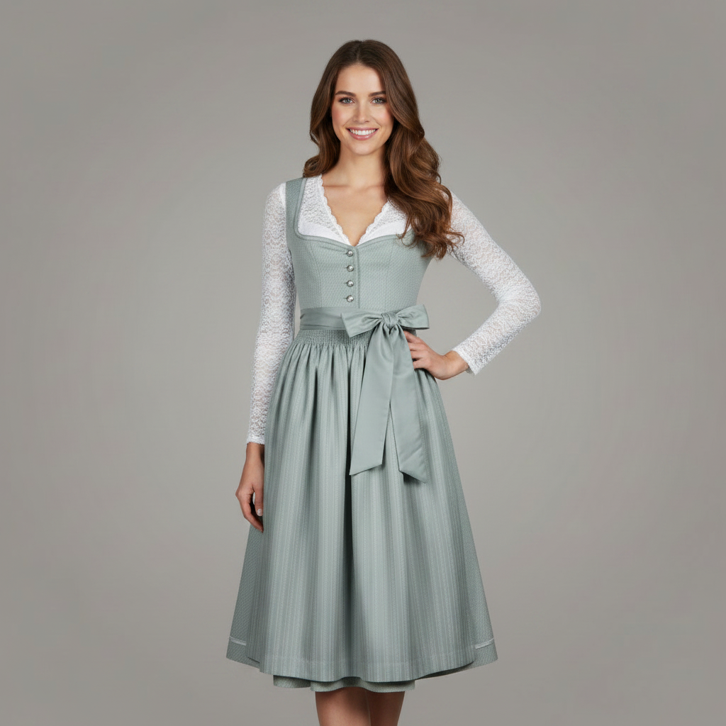 Elegant Dirndl | Kostymekjole for Kvinner til Oktoberfest