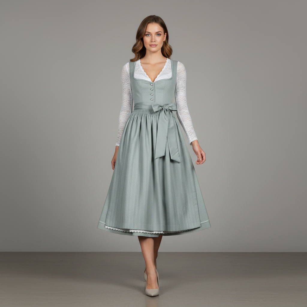 Elegant Dirndl | Kostymekjole for Kvinner til Oktoberfest
