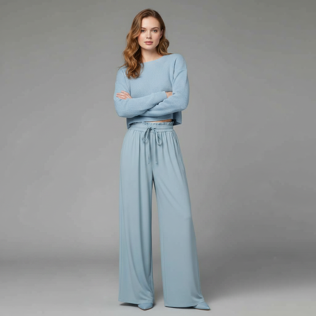 Elegant Fritidsbukse for Kvinner | Komfortabel og Stilren