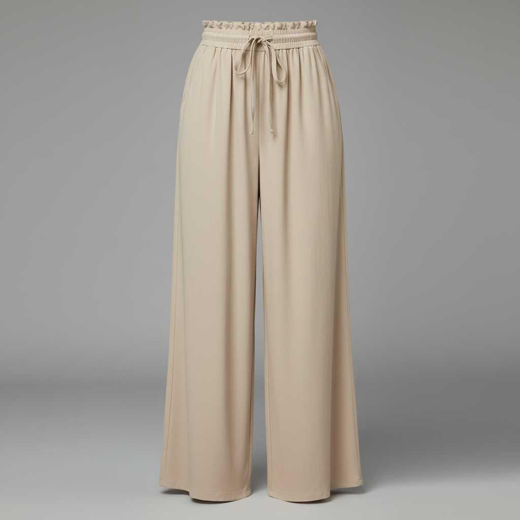 Elegant Fritidsbukse for Kvinner | Komfortabel og Stilren